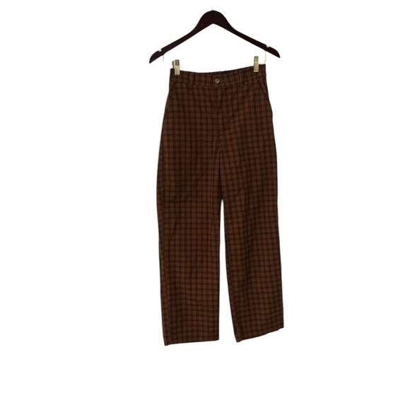 LEVI’S Math Club Elastic Pull On Plaid Pants Trousers - Picture 4 of 9